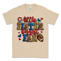 Mushroom little sister biggest fan american football Classic Tee - Jasminsmagicworld