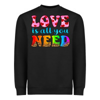 Black love is all you need Heavyweight Sweatshirt - HRA Design Shop