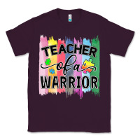 Plum Teacher of a warrior Classic Tee - CowhideDigitalArt