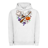 Pigment Lunar Rock Love Halloween Urban Hoodie - NancyCooperArtShop