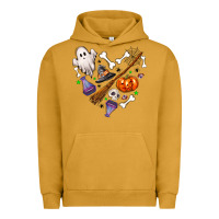 Pigment Peanut Butter Love Halloween Urban Hoodie - NancyCooperArtShop