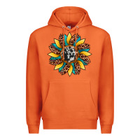 Carrot sunflower cowhide leopard Premium Hoodie - Artiststas