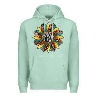 Seafoam sunflower cowhide leopard Premium Hoodie - Artiststas