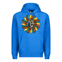 True Royal sunflower cowhide leopard Premium Hoodie - Artiststas