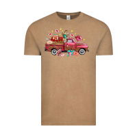 Vintage Coffee valentine's day truck photography love side view Vintage Tee - FaDigitalArtStudio