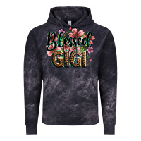 Cloud Black flowers blessed gigi Vintage Hoodie - Zillion Design Studio