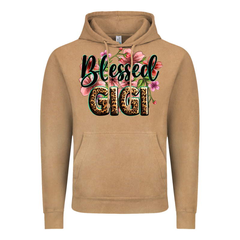 Flowers Blessed Gigi Vintage Hoodie by Zillion Design Studio | Teevron