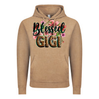Vintage Coffee flowers blessed gigi Vintage Hoodie - Zillion Design Studio