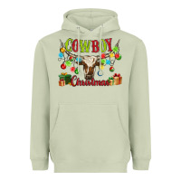 Matcha cowboy christmas Heavyweight Hoodie - MaliasSmallBusiness