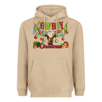 Mushroom cowboy christmas Heavyweight Hoodie - MaliasSmallBusiness