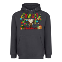 Smoke cowboy christmas Heavyweight Hoodie - MaliasSmallBusiness