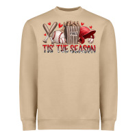 Mushroom tis the season baseball Heavyweight Sweatshirt - RacoonDesign