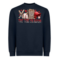 Navy tis the season baseball Heavyweight Sweatshirt - RacoonDesign