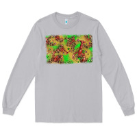 Moon Dust mardi gras crawfish and glitter background Long Sleeve Tee - AdoDesignShop