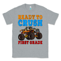 Heather Grey ready to crush first grade Classic Tee - Artiststas
