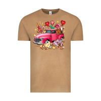 Vintage Camel valentine's day truck farm animals Vintage Tee - FaDigitalArtStudio