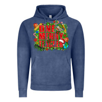 Vintage Denim one merry teacher Vintage Hoodie - texasbilliewilder