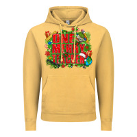 Vintage Mustard one merry teacher Vintage Hoodie - texasbilliewilder