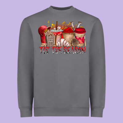 Tis The Season Heavyweight Sweatshirt Designed By Racoondesign