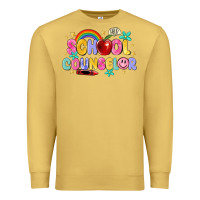 Antique Gold school counselor Premium Sweatshirt - MaliasSmallBusiness