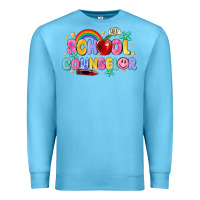 Ocean Blue school counselor Premium Sweatshirt - MaliasSmallBusiness