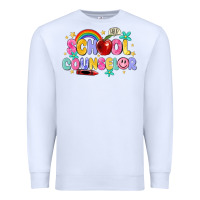 White school counselor Premium Sweatshirt - MaliasSmallBusiness