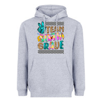 Heather Grey team sixth grade Heavyweight Hoodie - NancyCooperArtShop