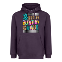 Plum team sixth grade Heavyweight Hoodie - NancyCooperArtShop
