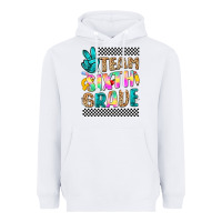 White team sixth grade Heavyweight Hoodie - NancyCooperArtShop