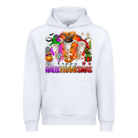Happy Hallothanksmas Goats Urban Hoodie | Teevron