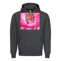 Smoke Breast Cancer diva Zipper Hoodie - NancyCooperArtShop