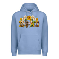 Colony Blue bee kind Premium Hoodie - Artiststas