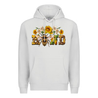 Dove Grey bee kind Premium Hoodie - Artiststas