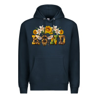 Navy bee kind Premium Hoodie - Artiststas