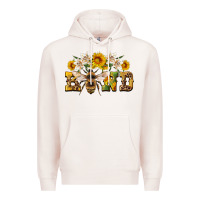 Pale Pink bee kind Premium Hoodie - Artiststas