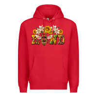 Red bee kind Premium Hoodie - Artiststas