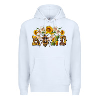 White bee kind Premium Hoodie - Artiststas