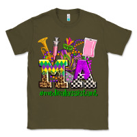 Army Green mardi gras ma medical assistant Classic Tee - AdoDesignShop
