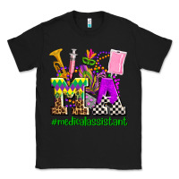 Black mardi gras ma medical assistant Classic Tee - AdoDesignShop