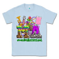 Dusty Blue mardi gras ma medical assistant Classic Tee - AdoDesignShop