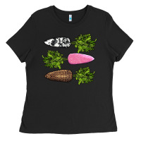 Black easter carrots Ladies Tee - AdoDesignShop