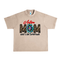 French Oak autism Urban Heavy Tee - CowhideDigitalArt