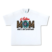 White autism Urban Heavy Tee - CowhideDigitalArt