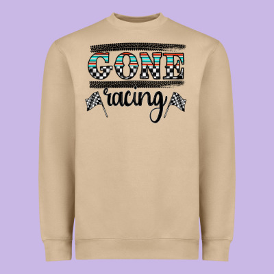 Goneracing Heavyweight Sweatshirt Designed By Cowhidedigitalart