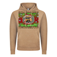 Vintage Coffee Christmas school bus Vintage Hoodie - texasbilliewilder