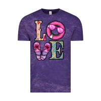 Cloud Purple love summer Vintage Tee - CowhideDigitalArt
