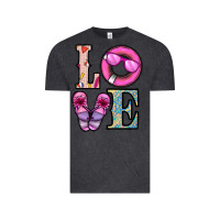 Vintage Black love summer Vintage Tee - CowhideDigitalArt