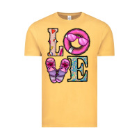 Vintage Mustard love summer Vintage Tee - CowhideDigitalArt