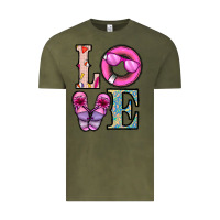 Vintage Olive love summer Vintage Tee - CowhideDigitalArt