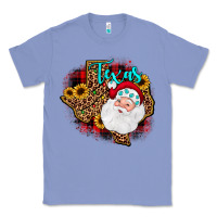 Colony Blue santa texas map Classic Tee - JahusDesignShop